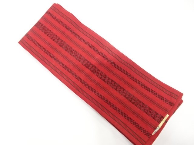 JAPANESE KIMONO / ANTIQUE HANHABA OBI / CHIKUZEN HAKATA